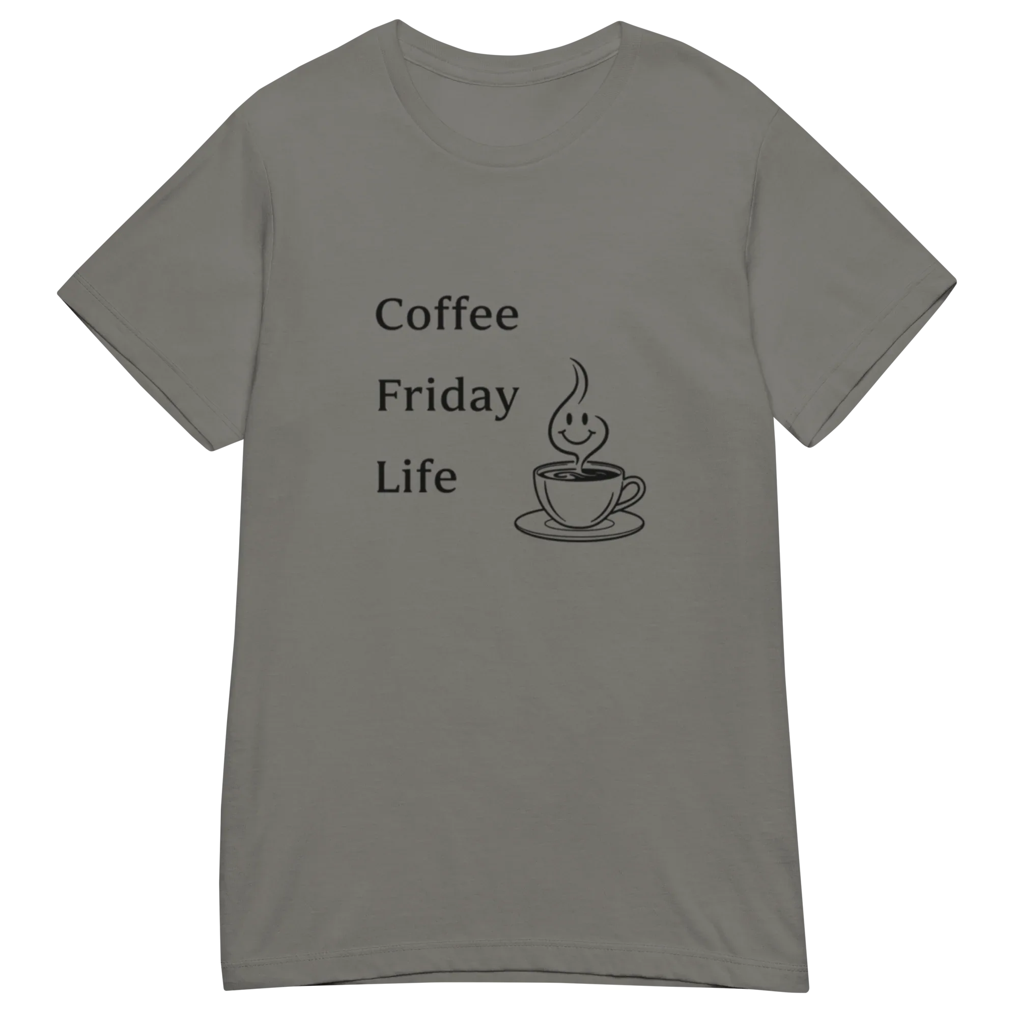 COFFEE FRIDAY LIFE women’s t-shirt - - Printoo Shop -