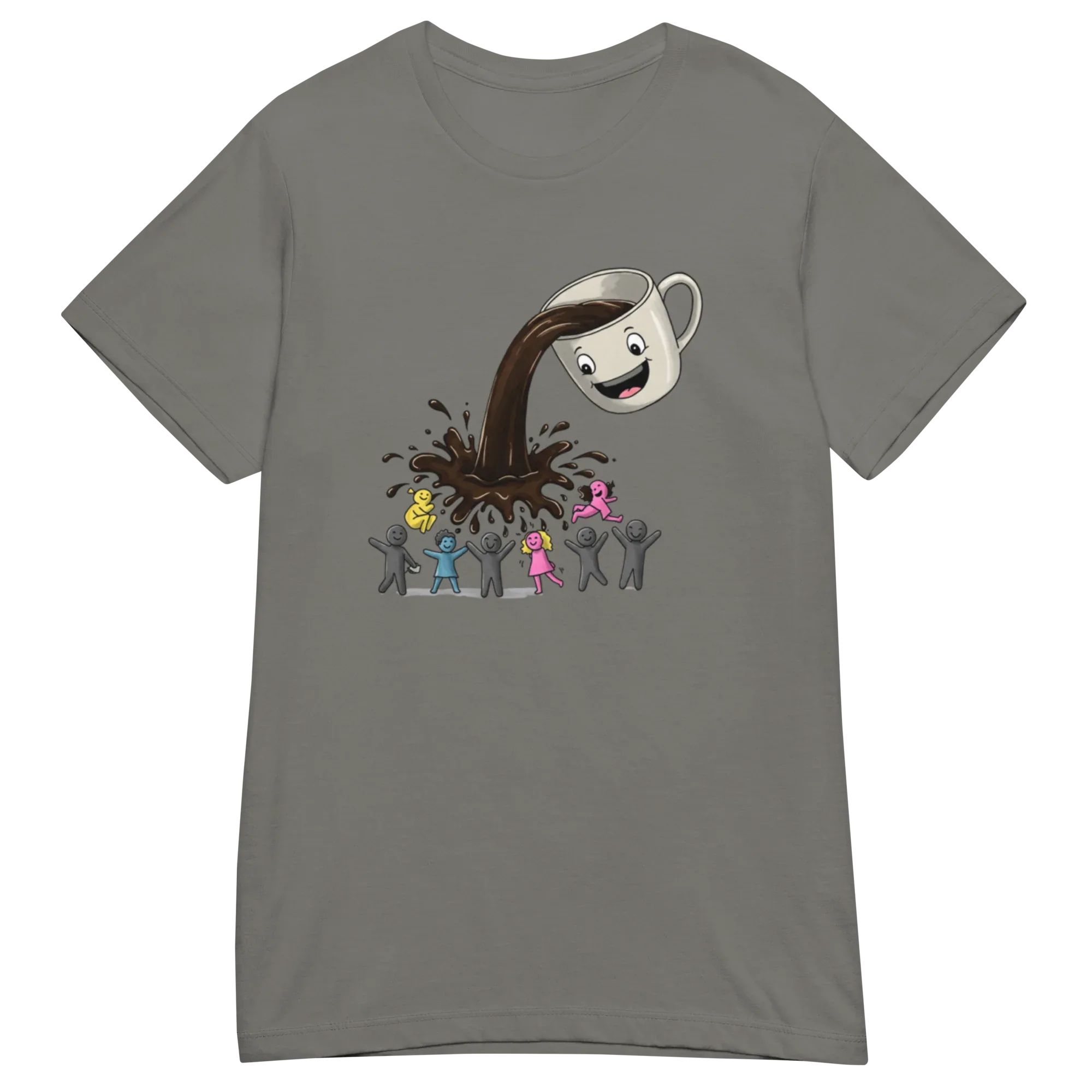 COFFEE RAIN women’s t-shirt - - Printoo Shop -