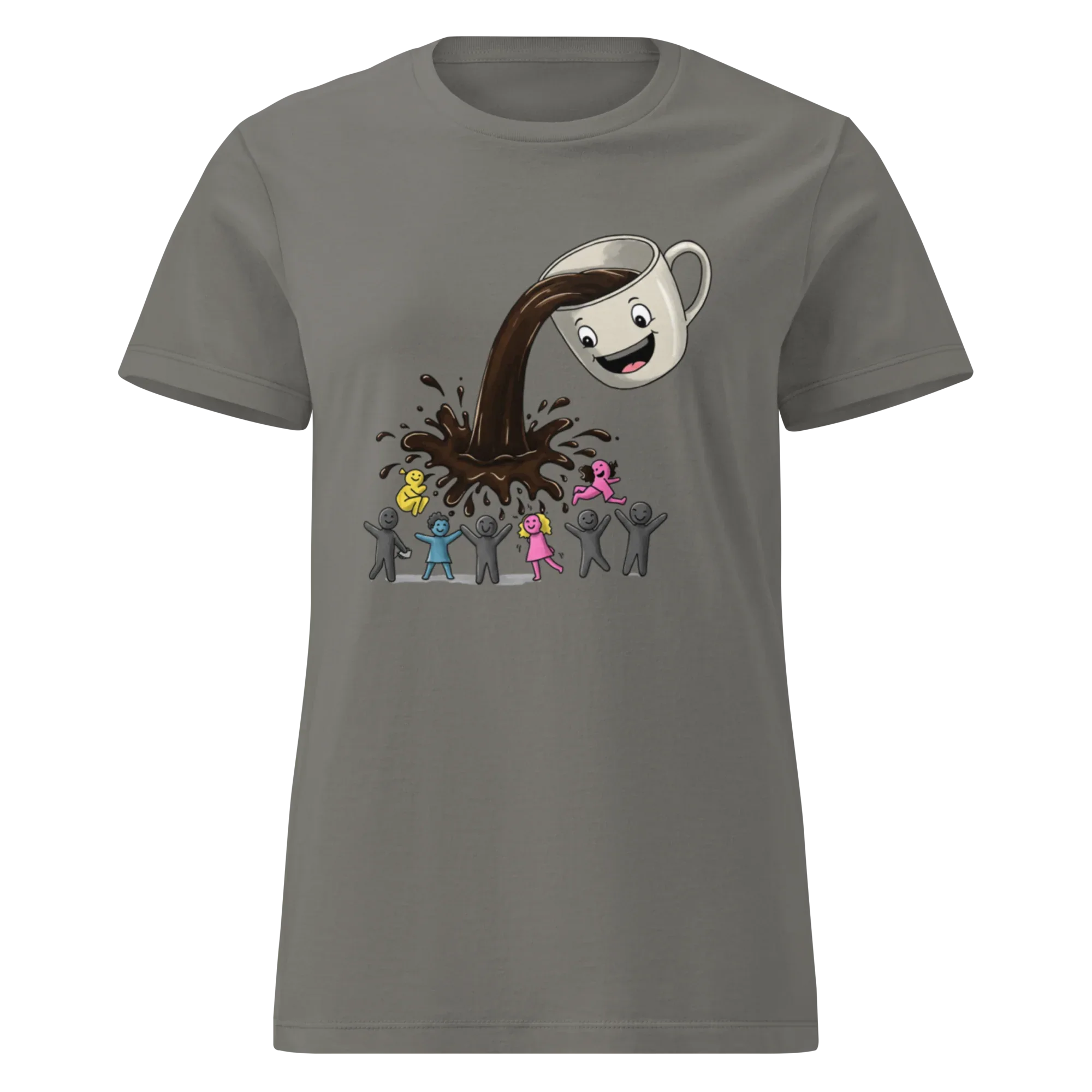 COFFEE RAIN women’s t-shirt - - Printoo Shop -