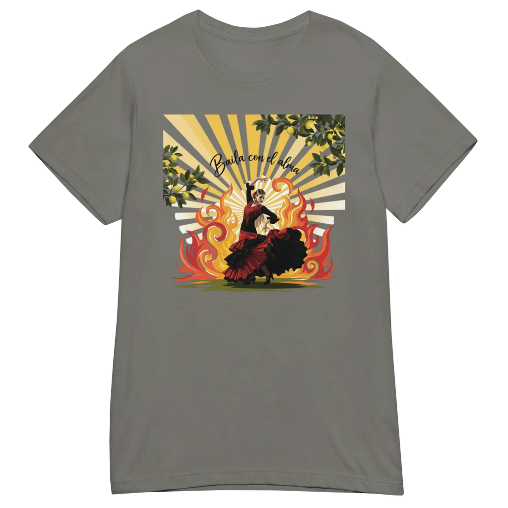DANCE WITH YOUR SOUL women’s t-shirt - Heliconia / S - Printoo Shop - 2054301_22177