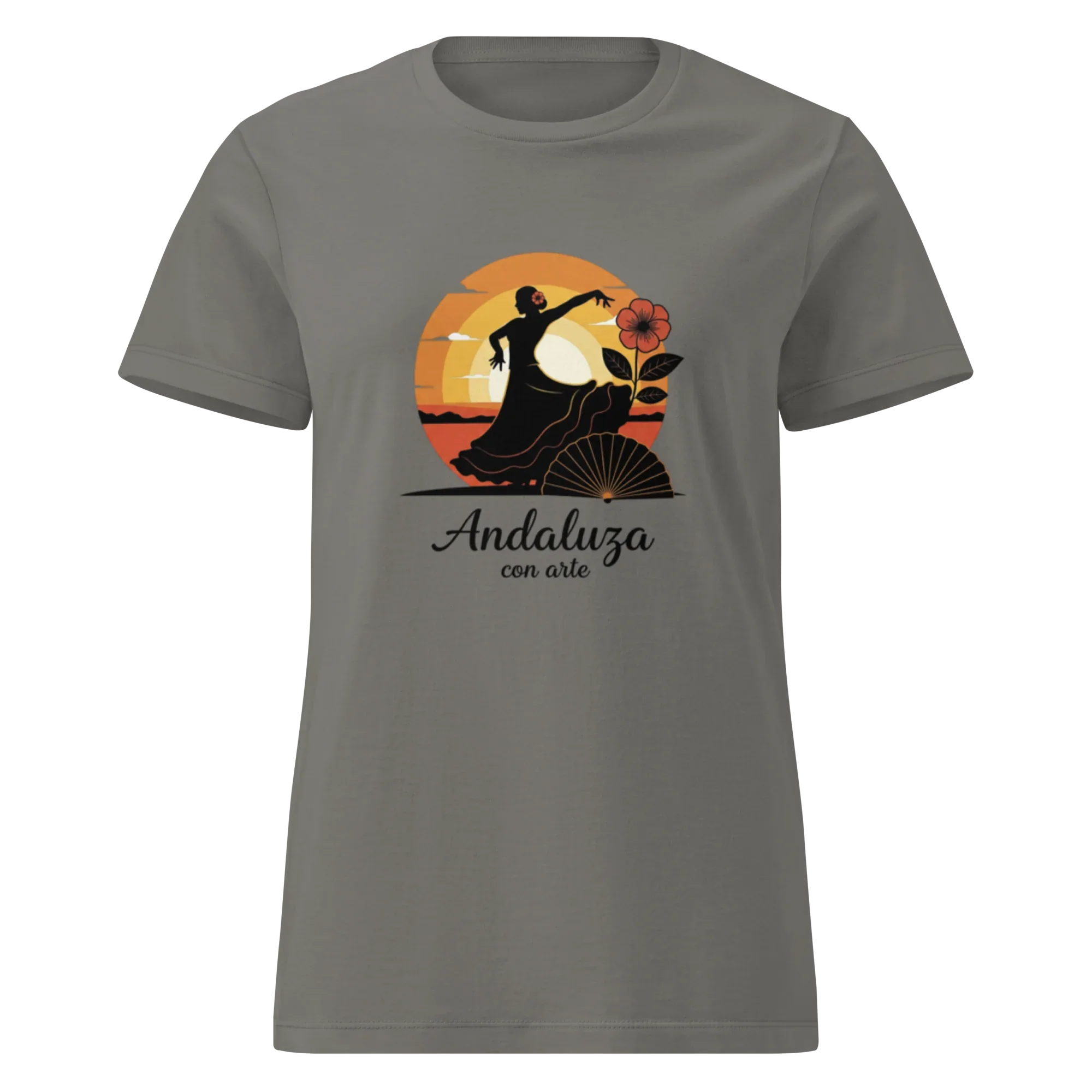 ANDALUZA CON ARTE women’s t-shirt - Printoo Shop - - t-shirt, unisex, Women's Basic Softstyle T-Shirt | Gildan 64000L