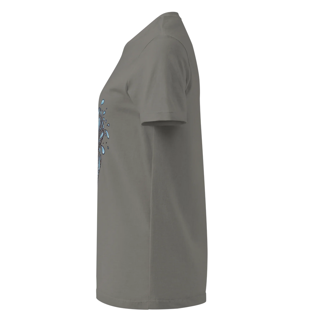 HEART OF DROPLETS women’s t-shirt - Red / S - Printoo Shop - 3670387_22182