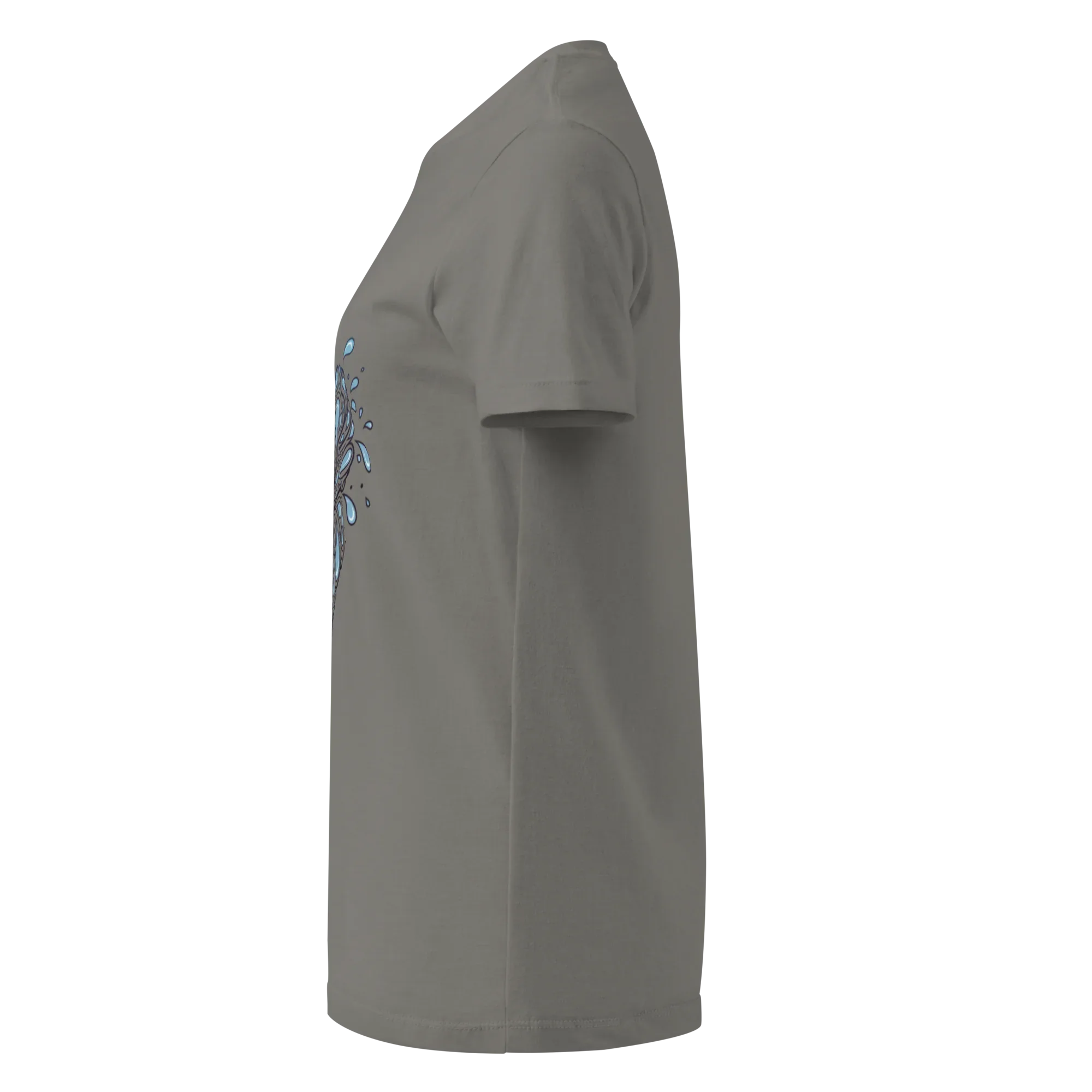 HEART OF DROPLETS women’s t-shirt - Red / S - Printoo Shop - 3670387_22182