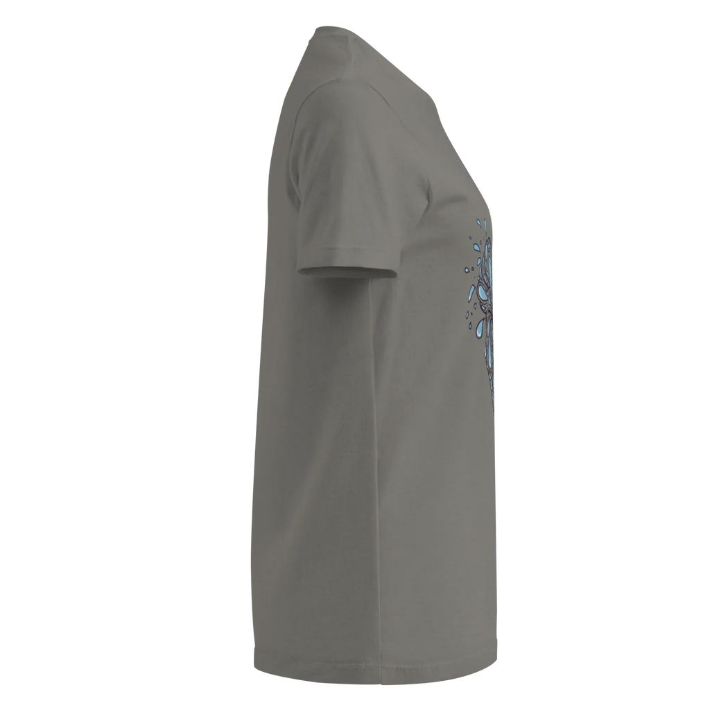 HEART OF DROPLETS women’s t-shirt - Red / S - Printoo Shop - 3670387_22182