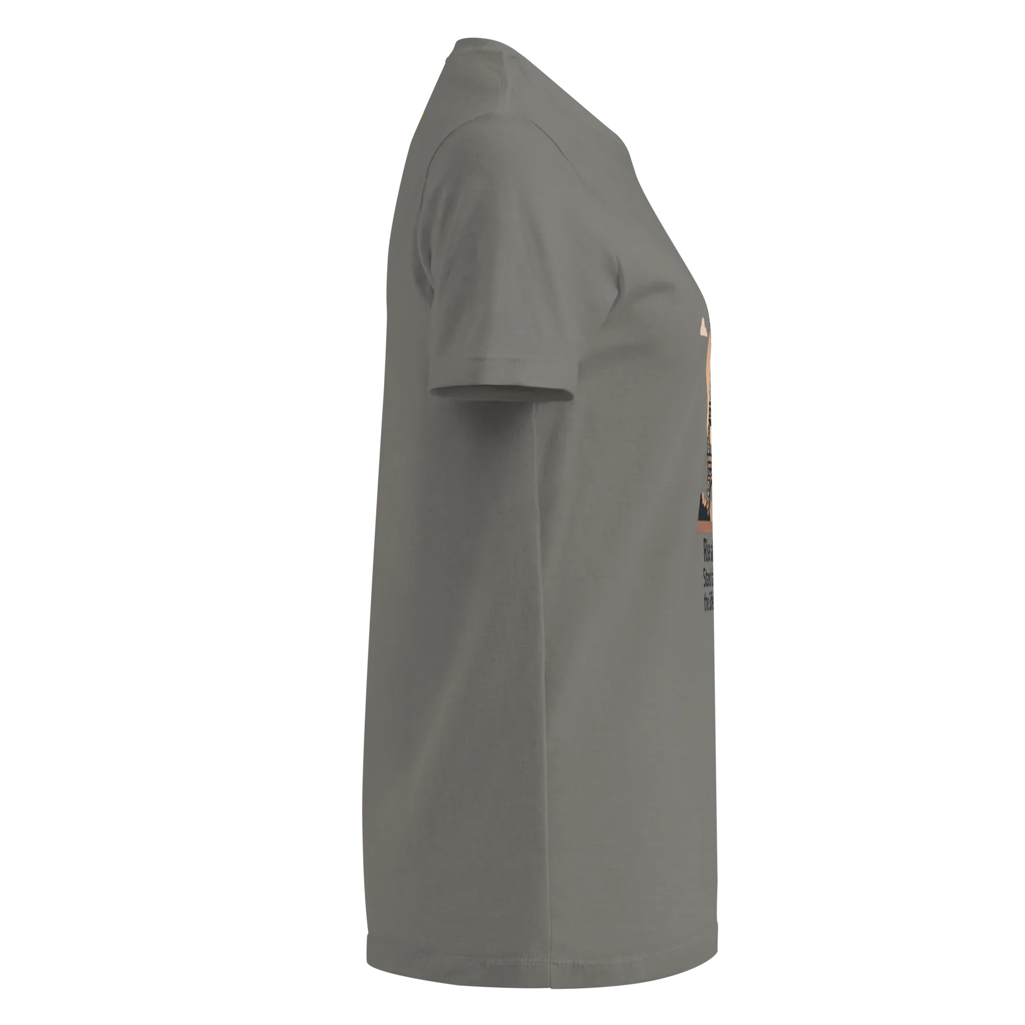 RISE ABOVE EIFFEL TOWER GRAPHIC women’s t-shirt - Red / S - Printoo Shop - 8092445_22182