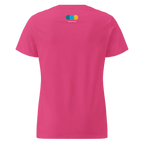 VIVE LENTO AMA FUERTE women's t-shirt - Black / S - Printoo Shop - 1737814_22175