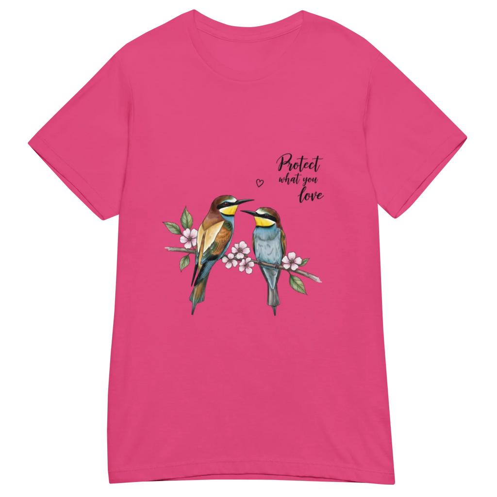 PROTECT WHAT YOU LOVE women’s t-shirt - Red / S - Printoo Shop - 9536394_22182