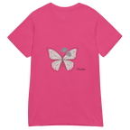 FREEDOM BUTTERFLY women’s t-shirt - Red / S - Printoo Shop - 9013693_22182