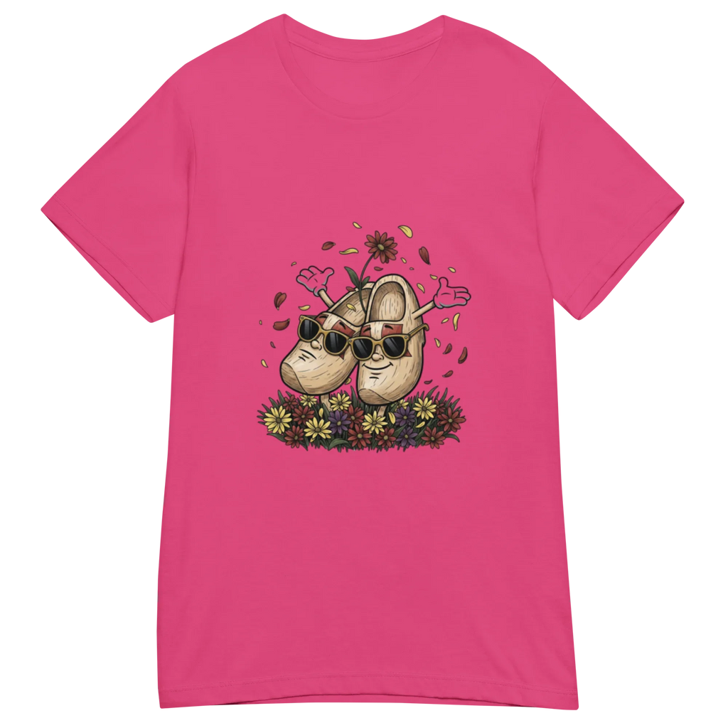 HAPPY FRIENDS women’s t-shirt - Red / S - Printoo Shop - 1206472_22182