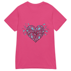 HEART OF DROPLETS women’s t-shirt - Red / S - Printoo Shop - 3670387_22182