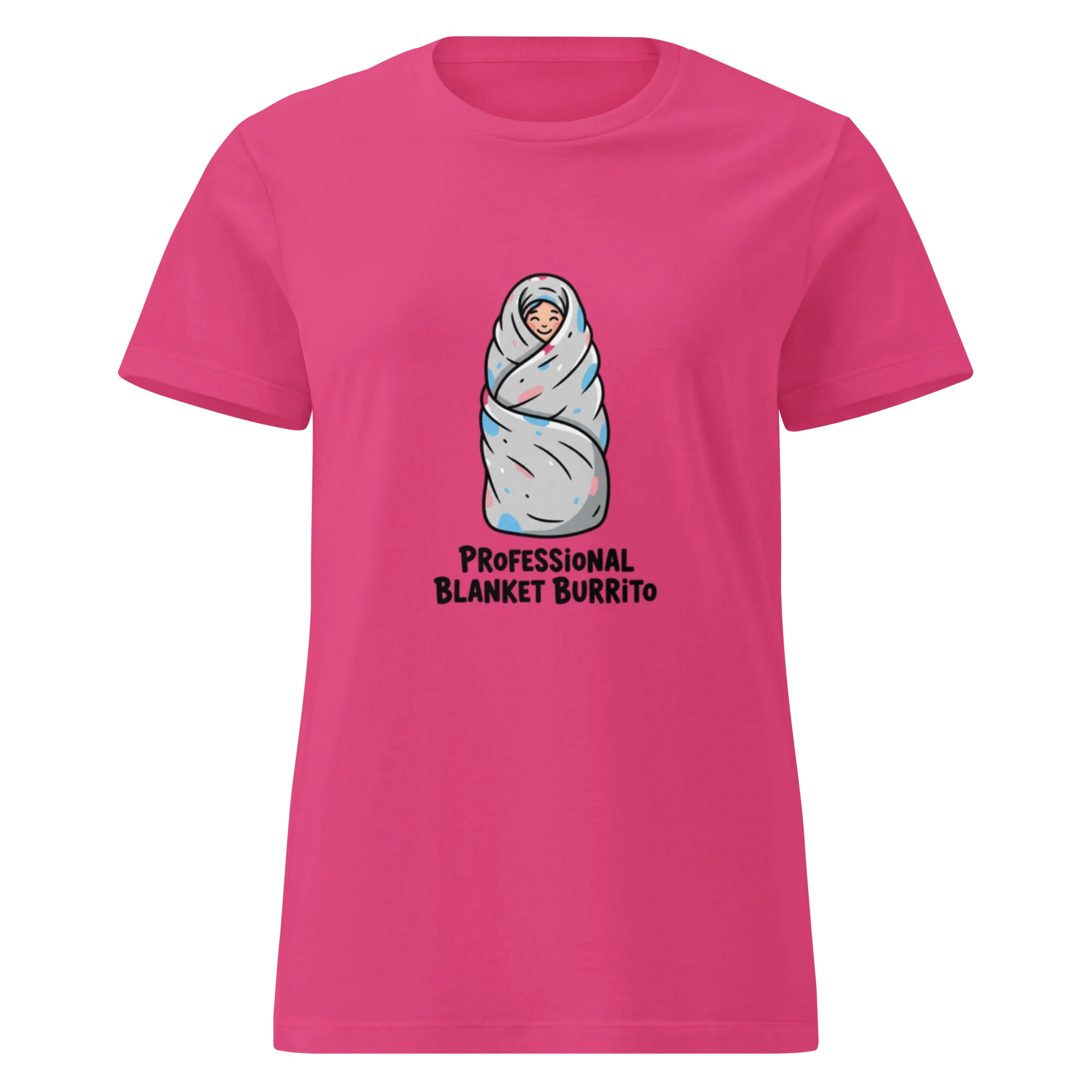 PROFESSIONAL BLANKET BURRITO women’s t-shirt - - Printoo Shop -
