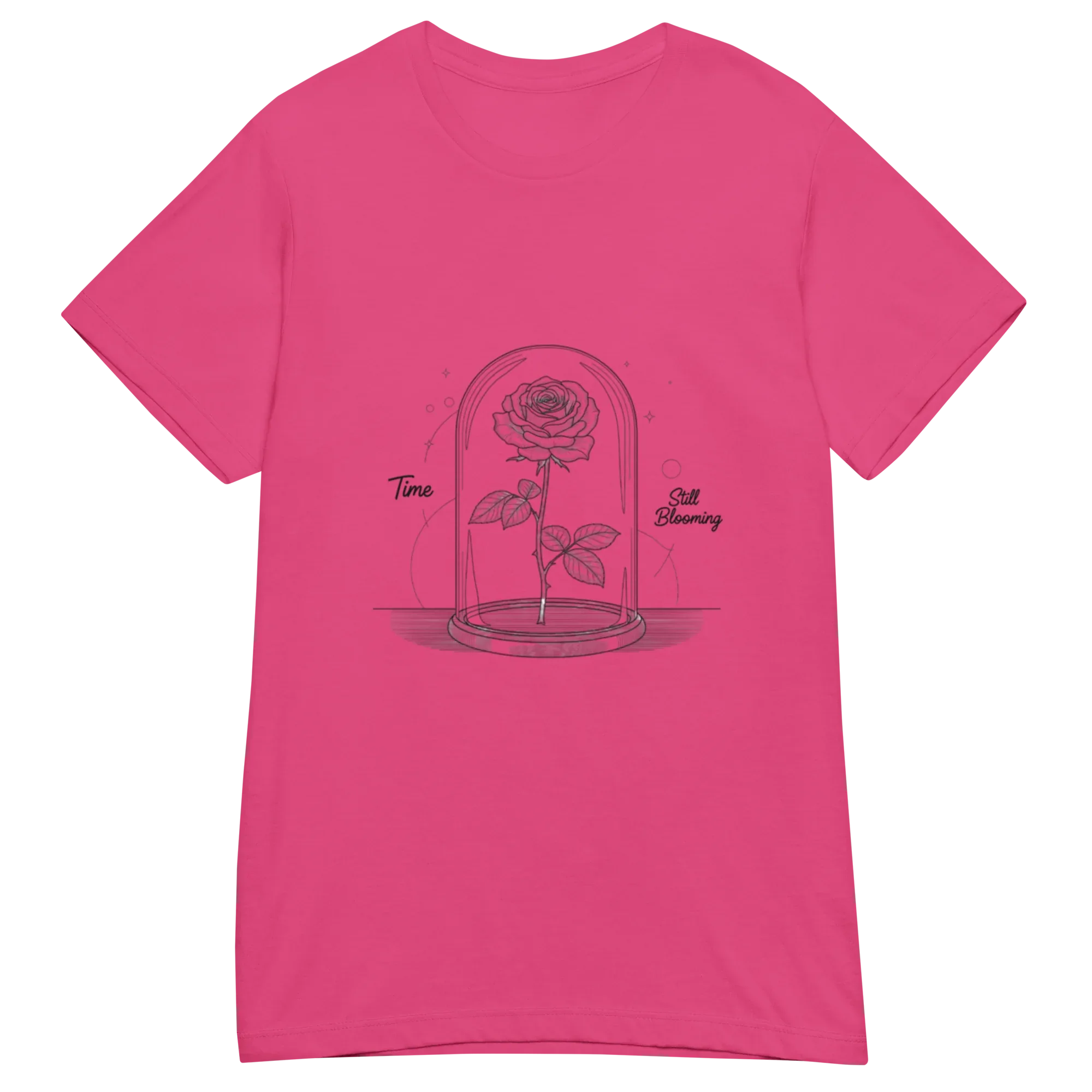 STILL FLOURISHING ROSE women’s t-shirt - - Printoo Shop -