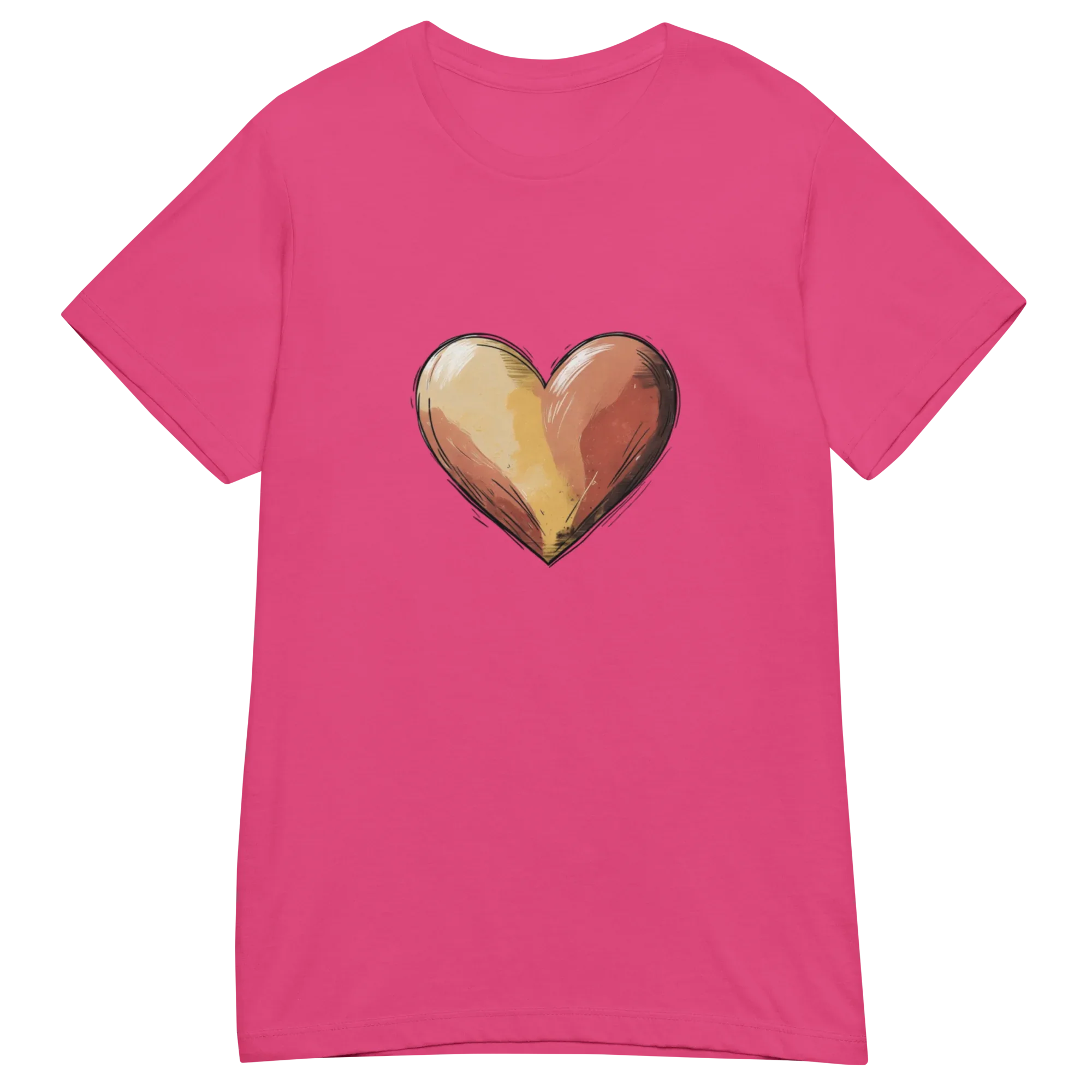 HEART OF EARTH women’s t-shirt - - Printoo Shop -