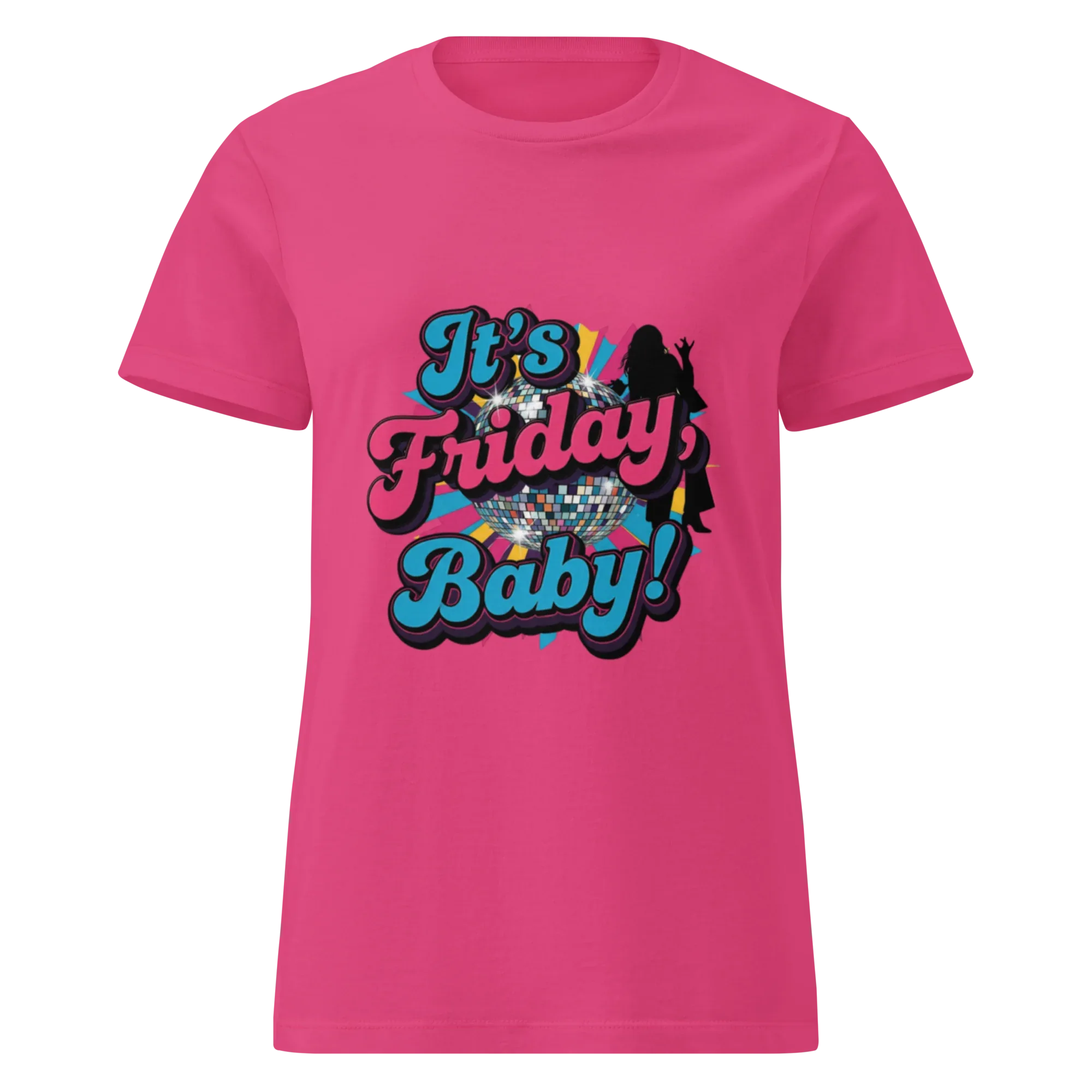 IT'S FRIDAY BABY women’s t-shirt - - Printoo Shop -