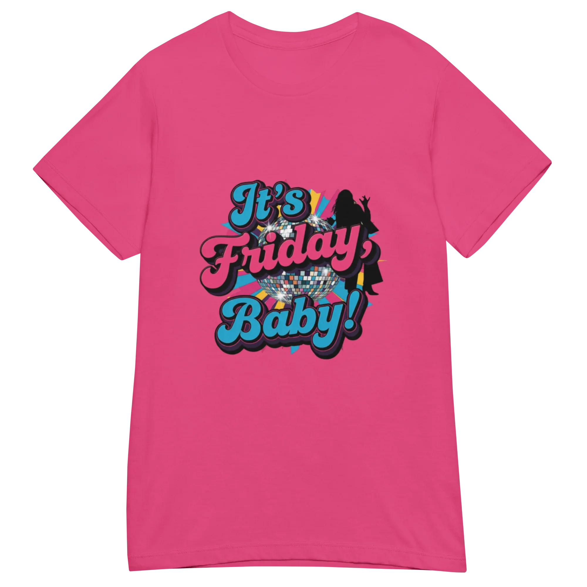 IT'S FRIDAY BABY women’s t-shirt - - Printoo Shop -