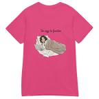TOO COZY TO FUNCTION women's t-shirt - Heliconia / S - Printoo Shop - 4502510_22177