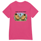 WOOD YOU BE MINE? women's t-shirt - Red / S - Printoo Shop - 6912551_22182