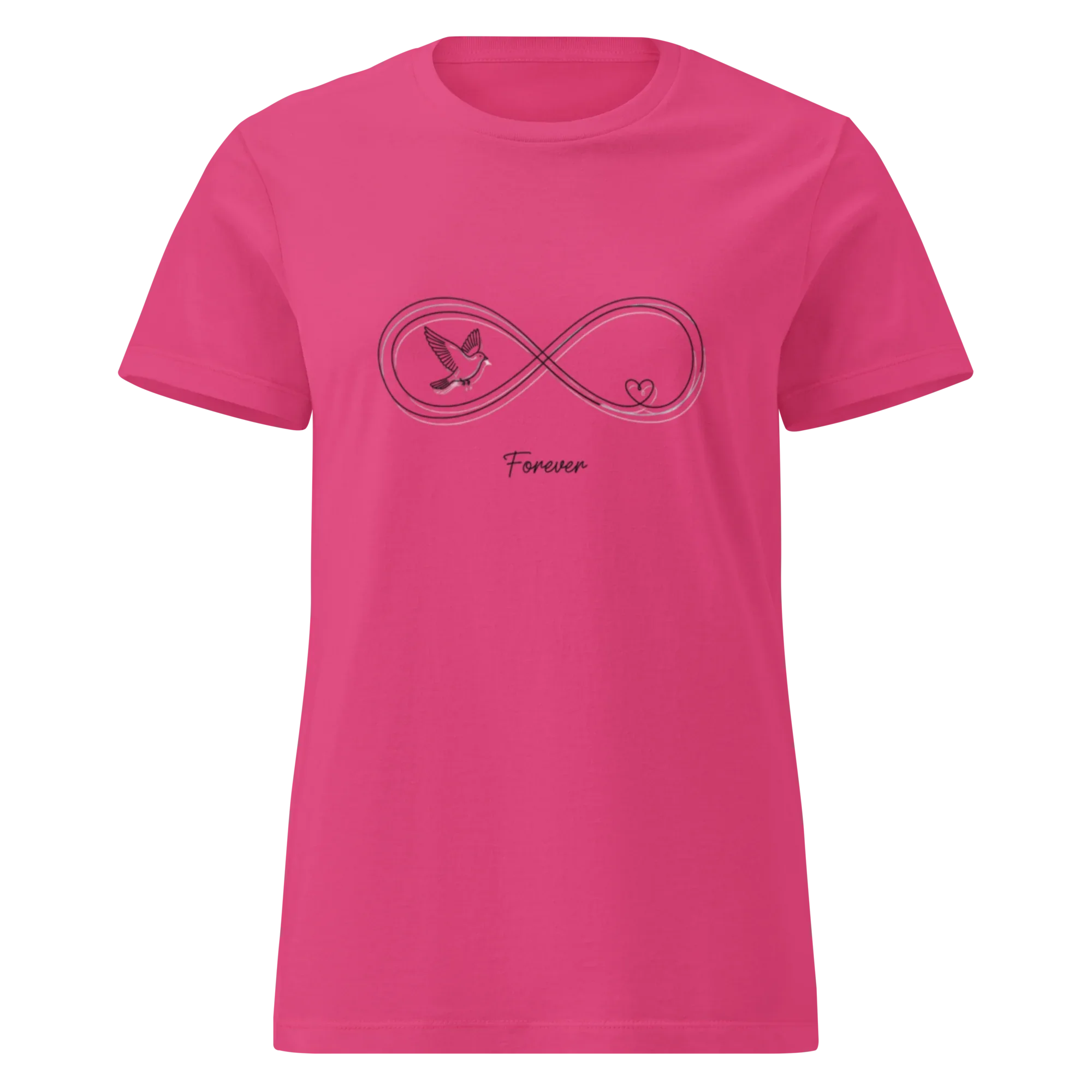 INFINITY HEART women's t-shirt - - Printoo Shop -