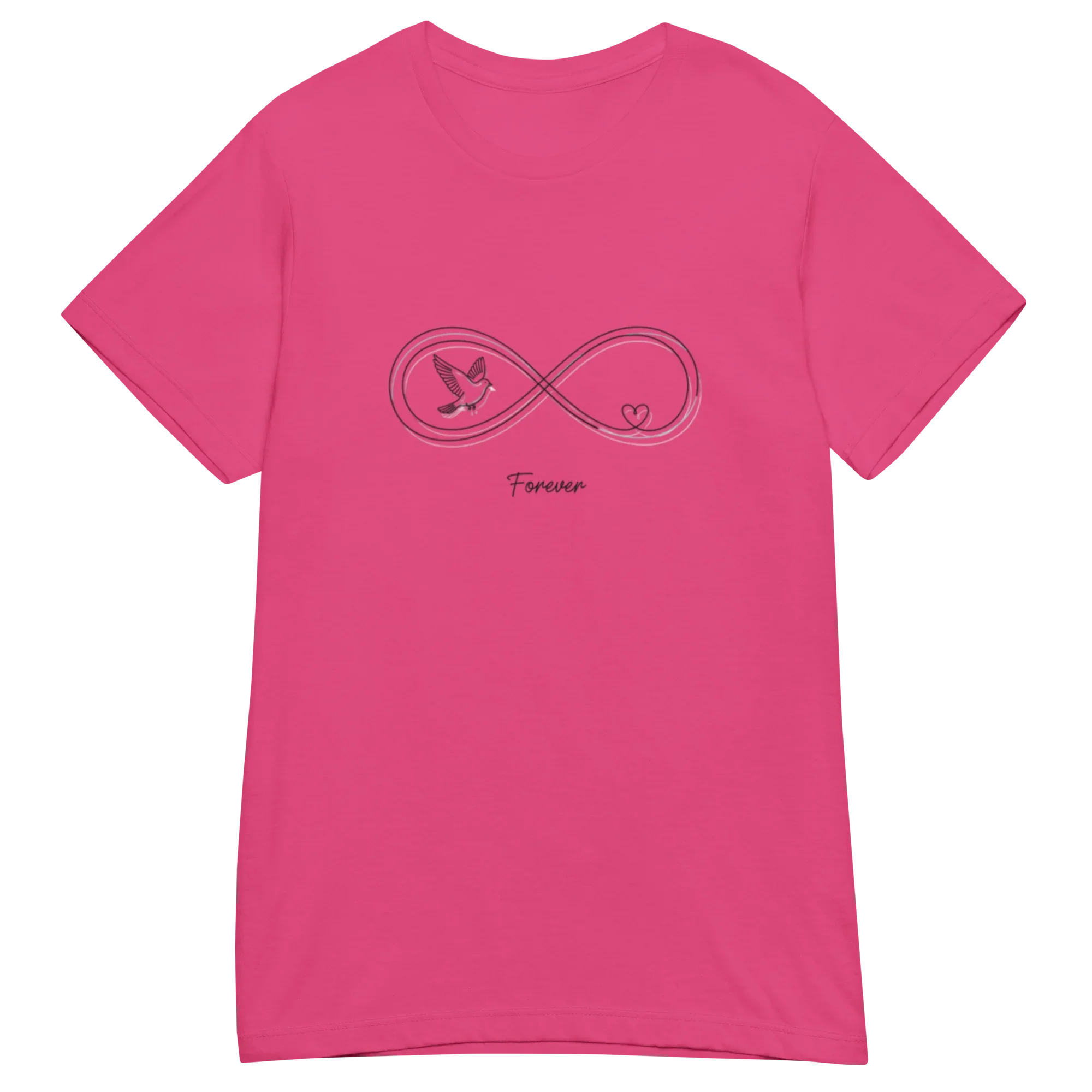 INFINITY HEART women's t-shirt - - Printoo Shop -