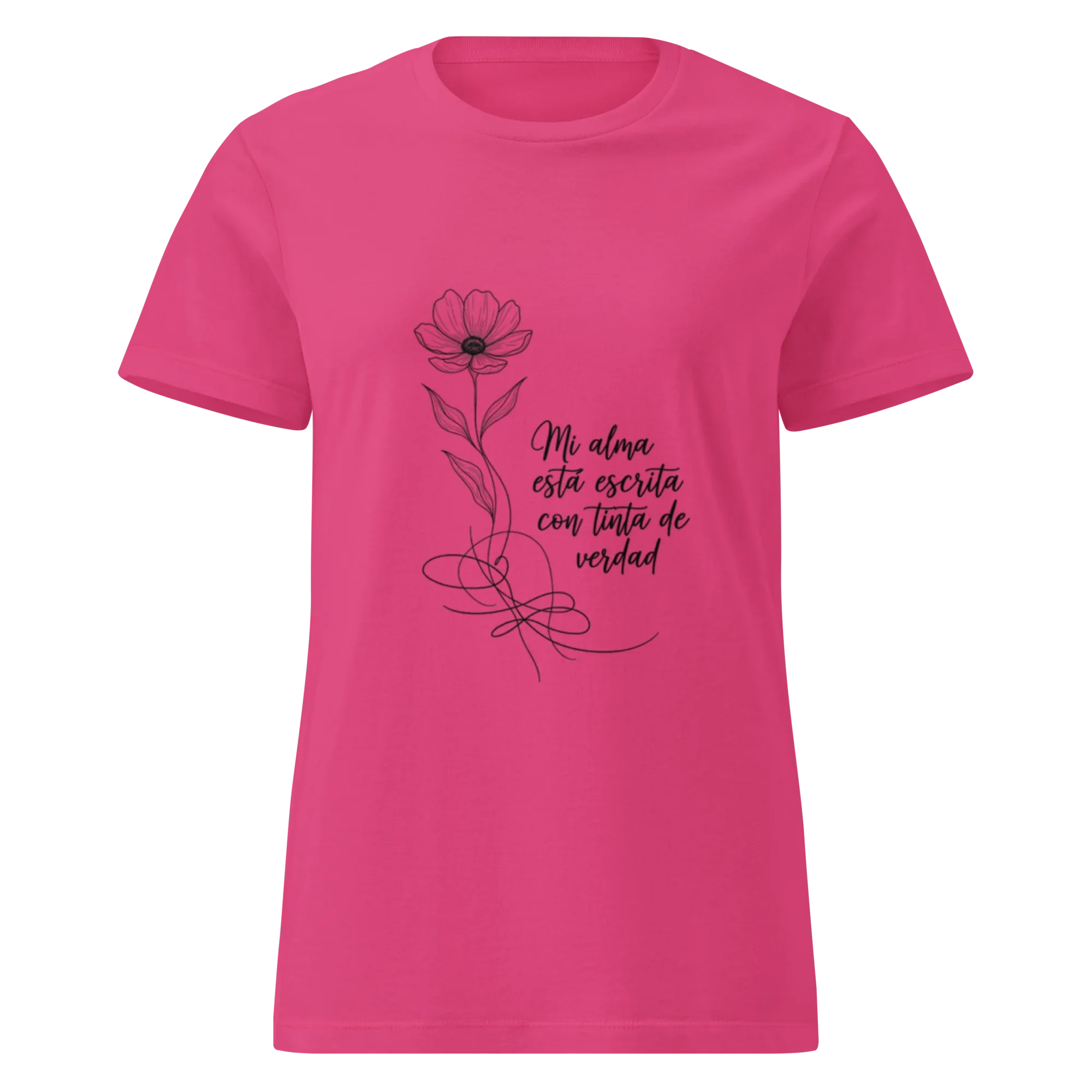 SOUL IN INK women's t-shirt - Heliconia / S - Printoo Shop - 7071320_22177
