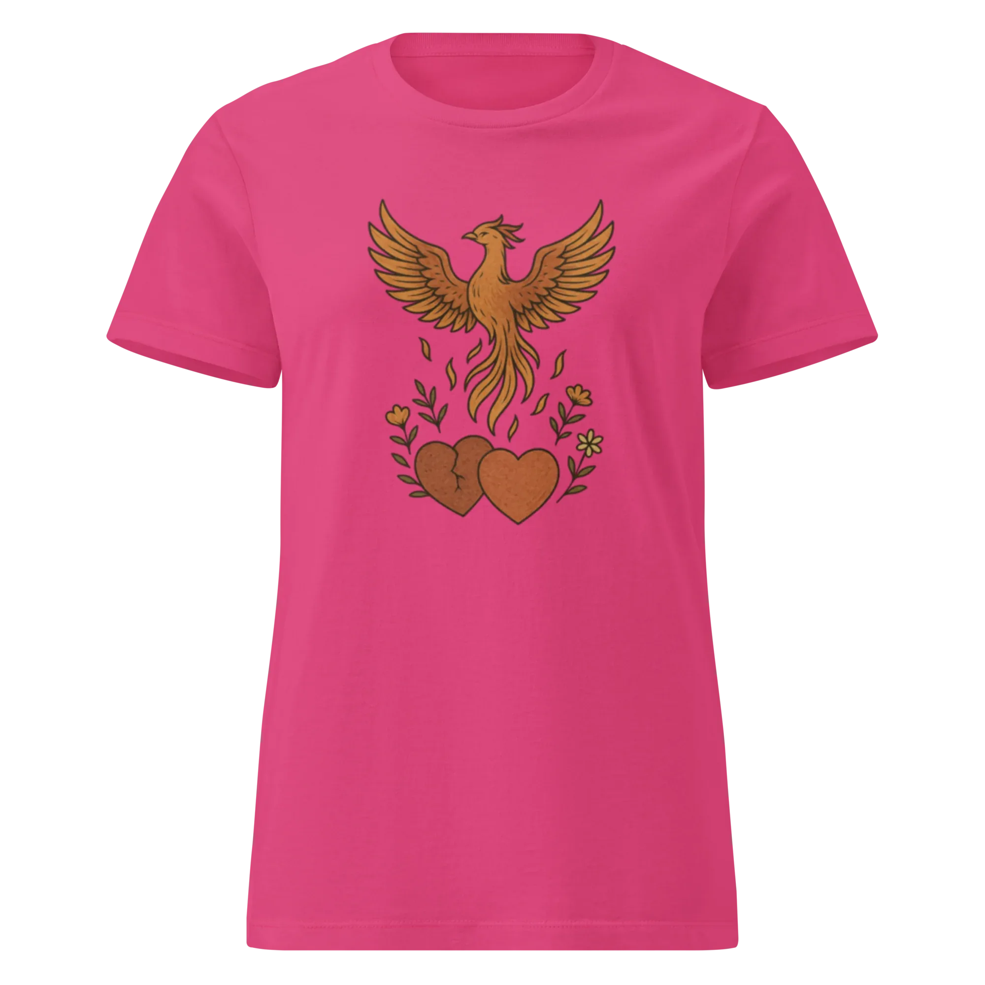 FREEDOM FLIGHT women's t-shirt - Heliconia / S - Printoo Shop - 4227038_22177