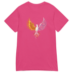 FIRE & BLOOM women's t-shirt - Heliconia / S - Printoo Shop - 6928077_22177