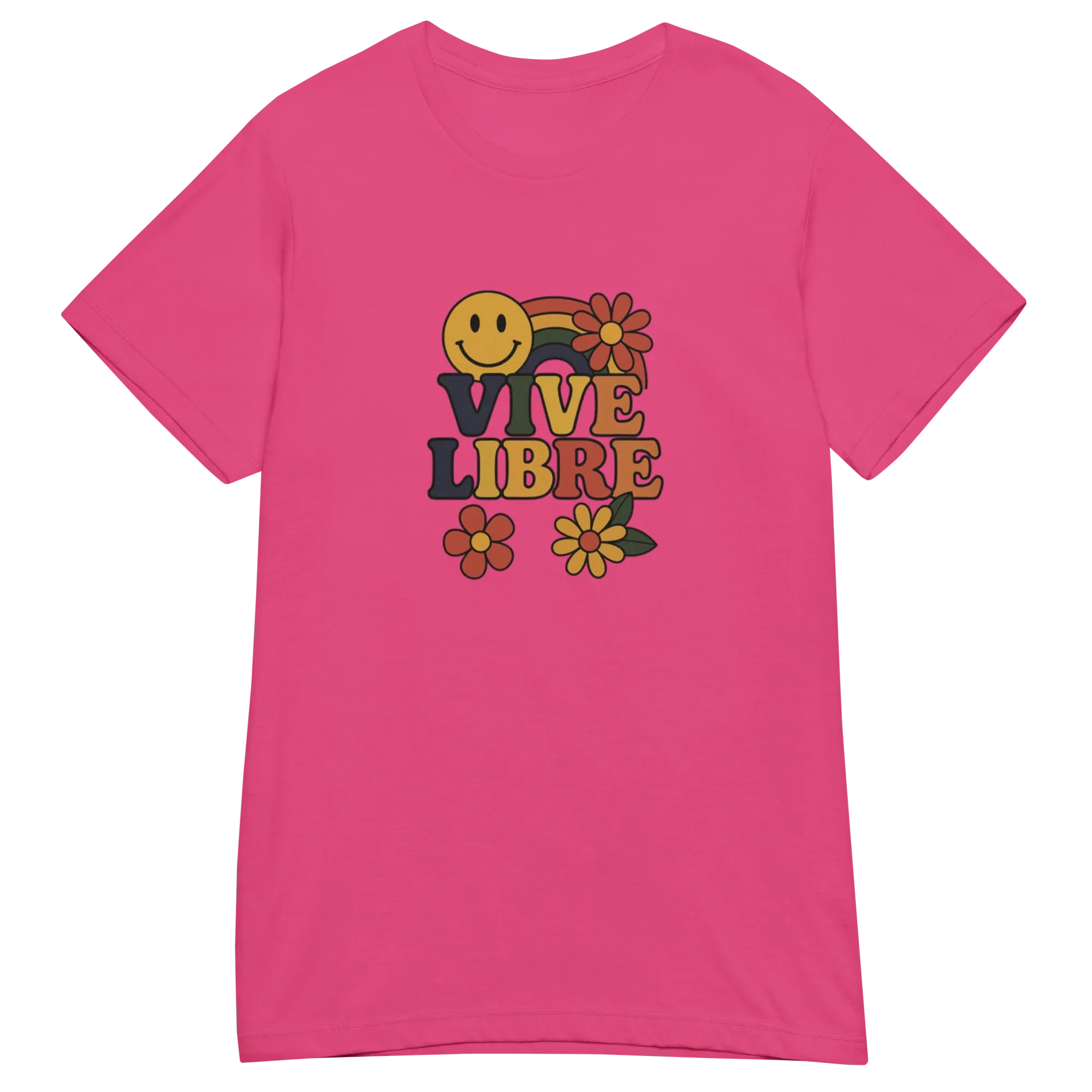 VIVE LIBRE FREEDO women's t-shirt - Red / S - Printoo Shop - 7281594_22182