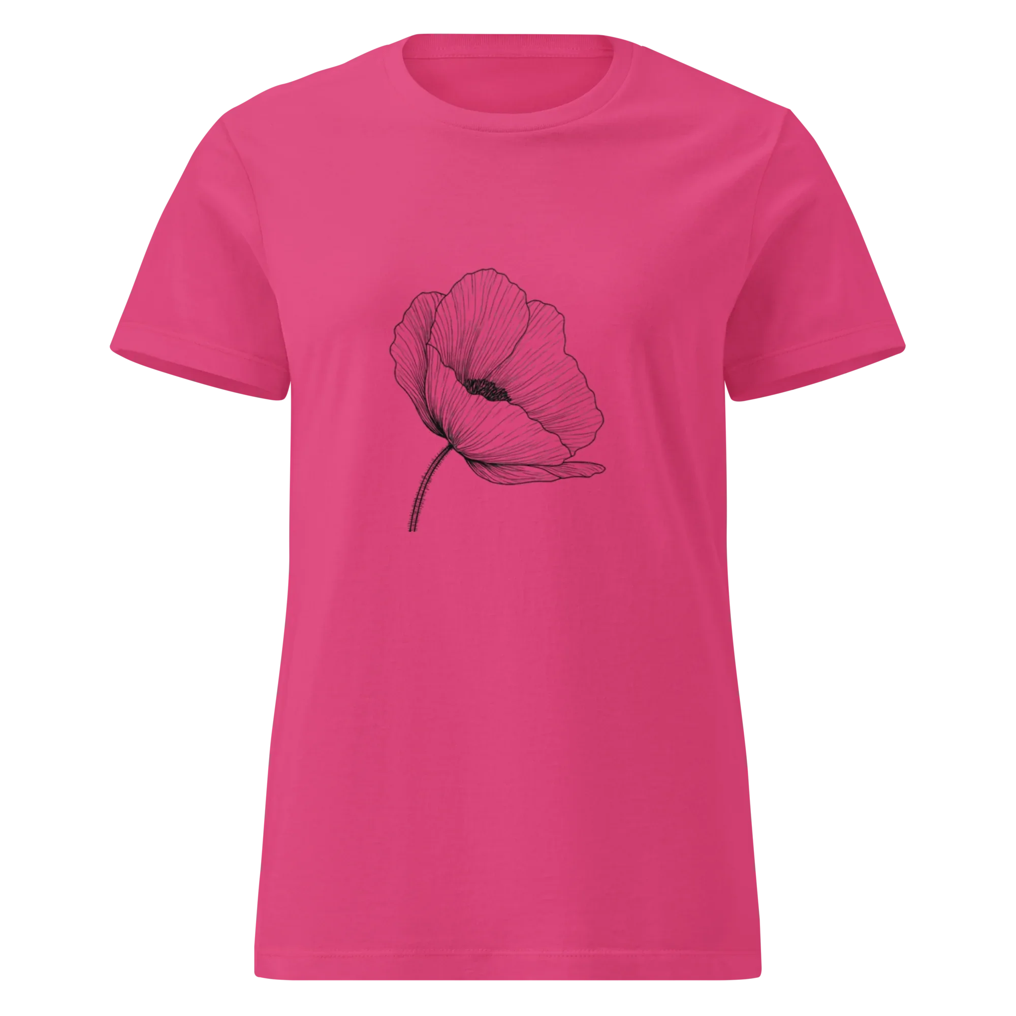 DANDELION women's t-shirt - Heliconia / S - Printoo Shop - 7786627_22177