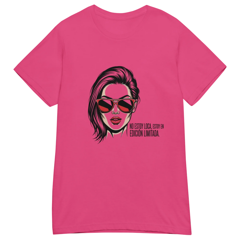 NO ESTOY LOCA women's t-shirt - Red / S - Printoo Shop - 8408217_22182