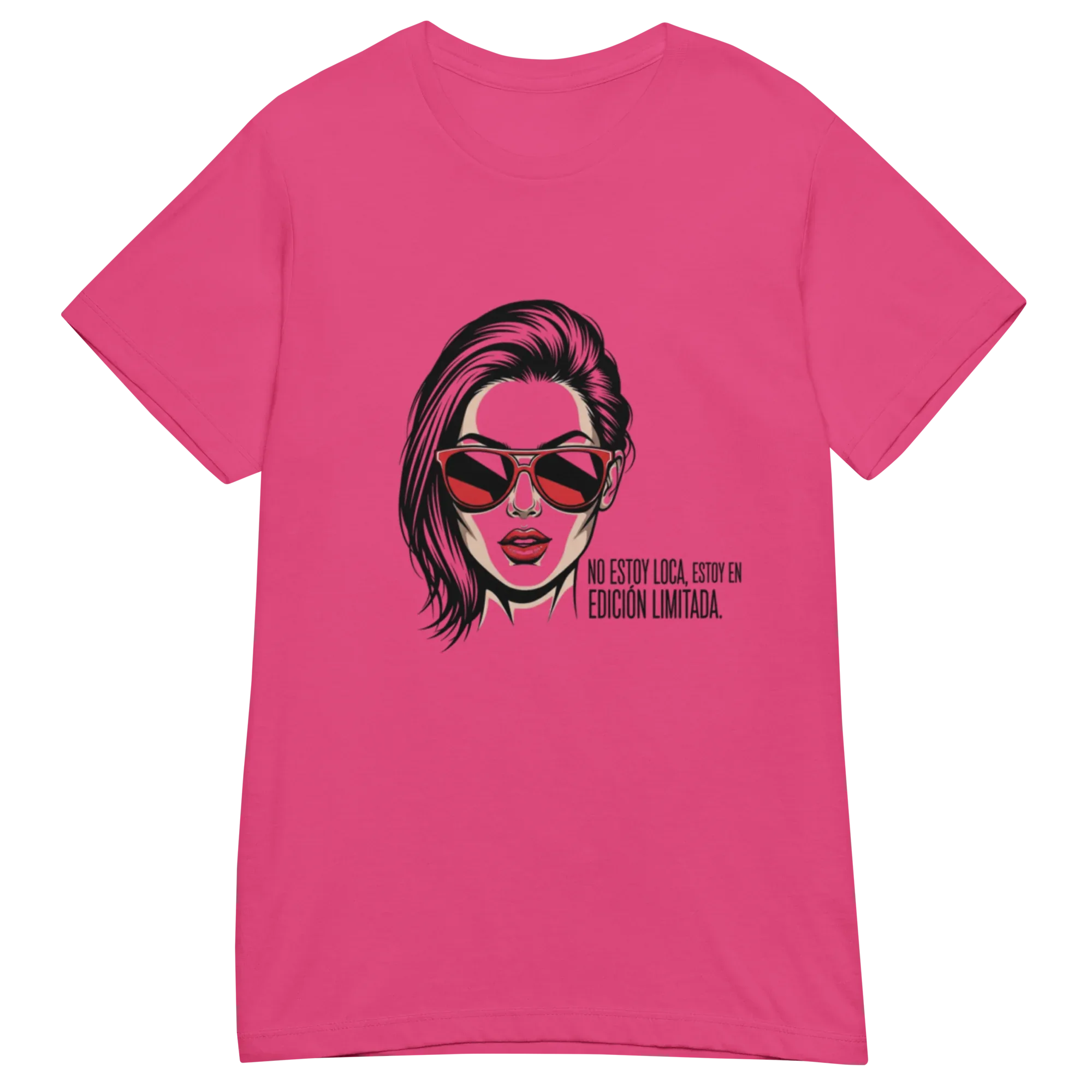 NO ESTOY LOCA women's t-shirt - Red / S - Printoo Shop - 8408217_22182
