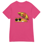 FUNNY SUMMER CAT women's t-shirt - Red / S - Printoo Shop - 9640641_22182