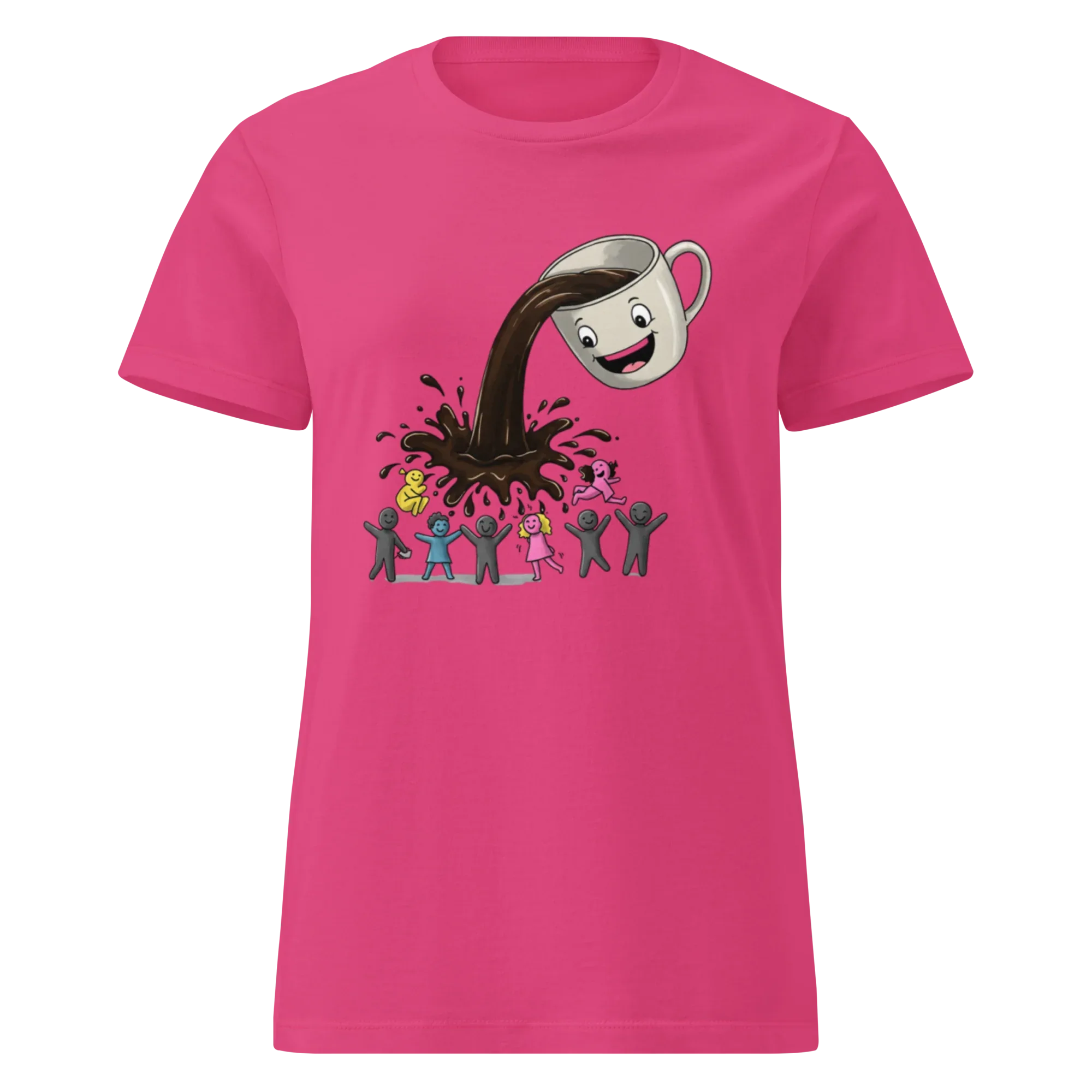 COFFEE RAIN women’s t-shirt - - Printoo Shop -