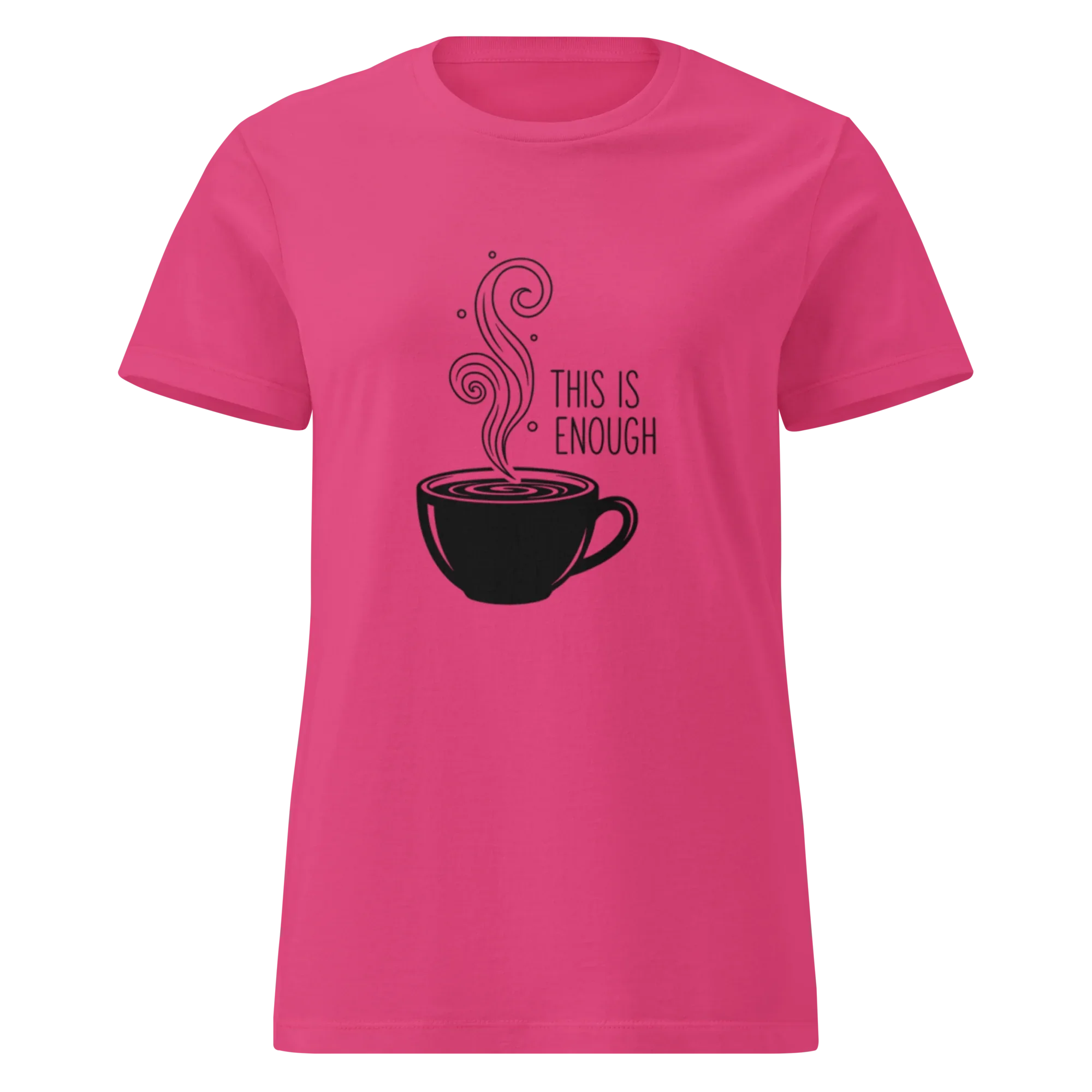 THIS IS ENOUGH women’s t-shirt - - Printoo Shop -