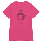WARM HANDS WARM HEART women’s t-shirt - Heliconia / S - Printoo Shop - 7736571_22177