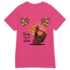 LATIN DANCE STYLE women’s t-shirt - Heliconia / S - Printoo Shop - 4345676_22177
