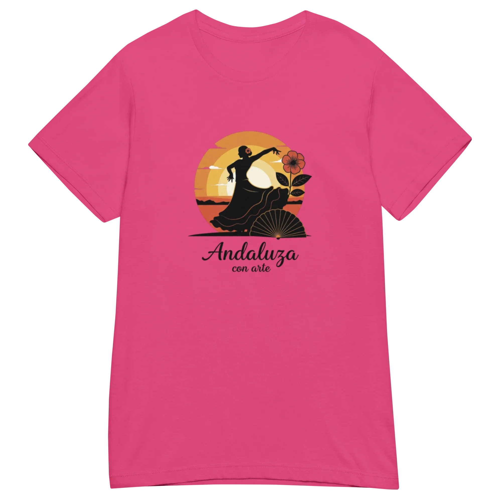 ANDALUZA CON ARTE women’s t-shirt - Printoo Shop - - t-shirt, unisex, Women's Basic Softstyle T-Shirt | Gildan 64000L