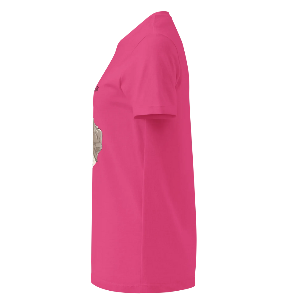 TOO COZY TO FUNCTION women's t-shirt - Heliconia / S - Printoo Shop - 4502510_22177