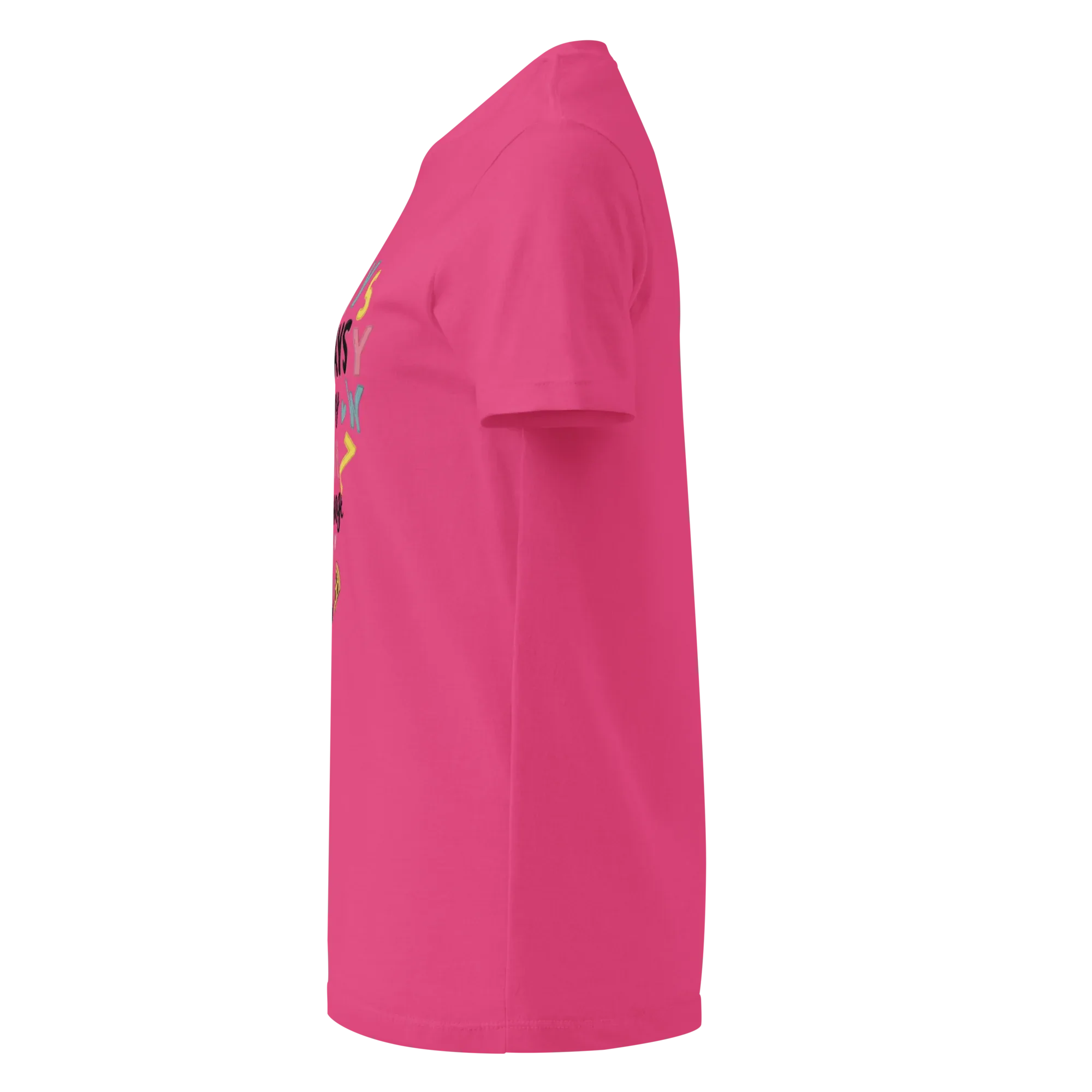 FRIDAYS ARE MY LOVE LANGUAGE women's t-shirt - Heliconia / S - Printoo Shop - 7806460_22177