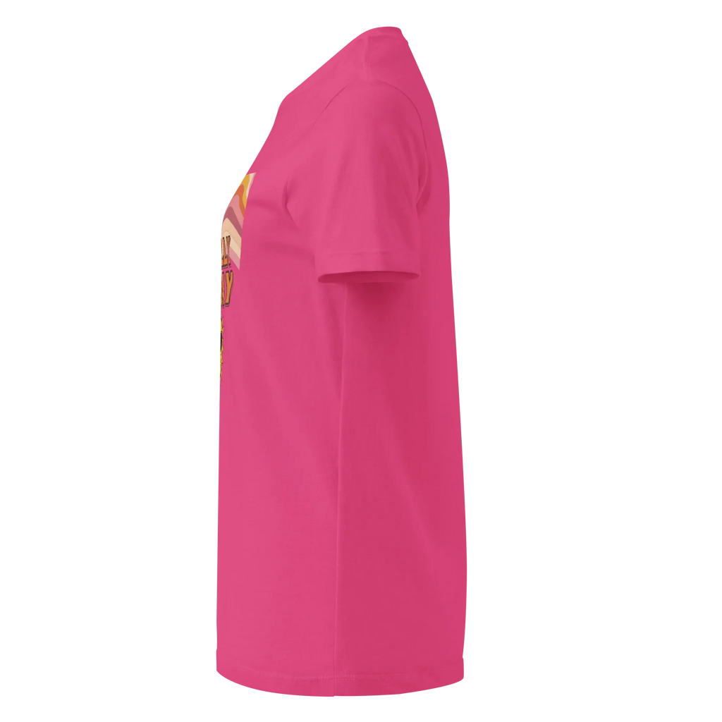 FINALLY FRIDAY women's t-shirt - Heliconia / S - Printoo Shop - 6105896_22177