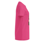 HAPPY FRIENDS women’s t-shirt - Red / S - Printoo Shop - 1206472_22182