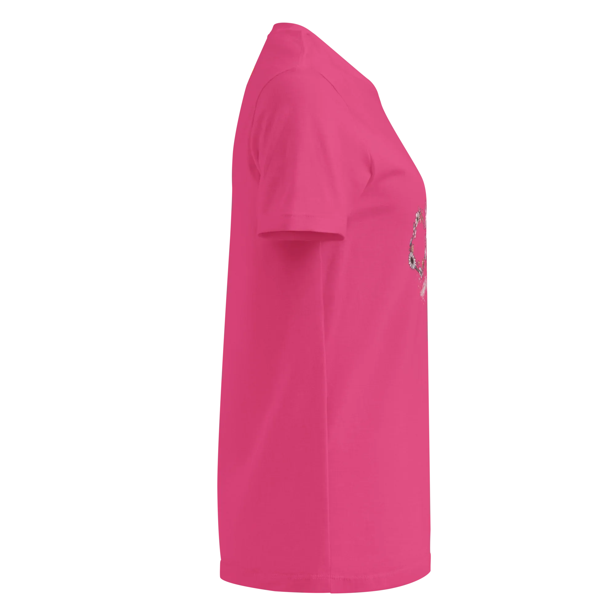 DOVE FLORAL SYMBOL women’s t-shirt - Red / S - Printoo Shop - 9945865_22182