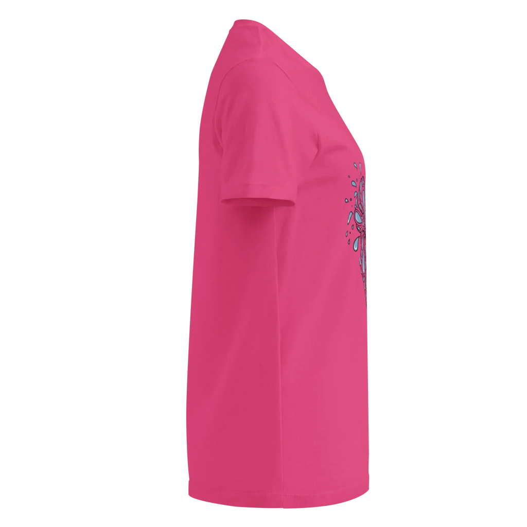 HEART OF DROPLETS women’s t-shirt - Red / S - Printoo Shop - 3670387_22182