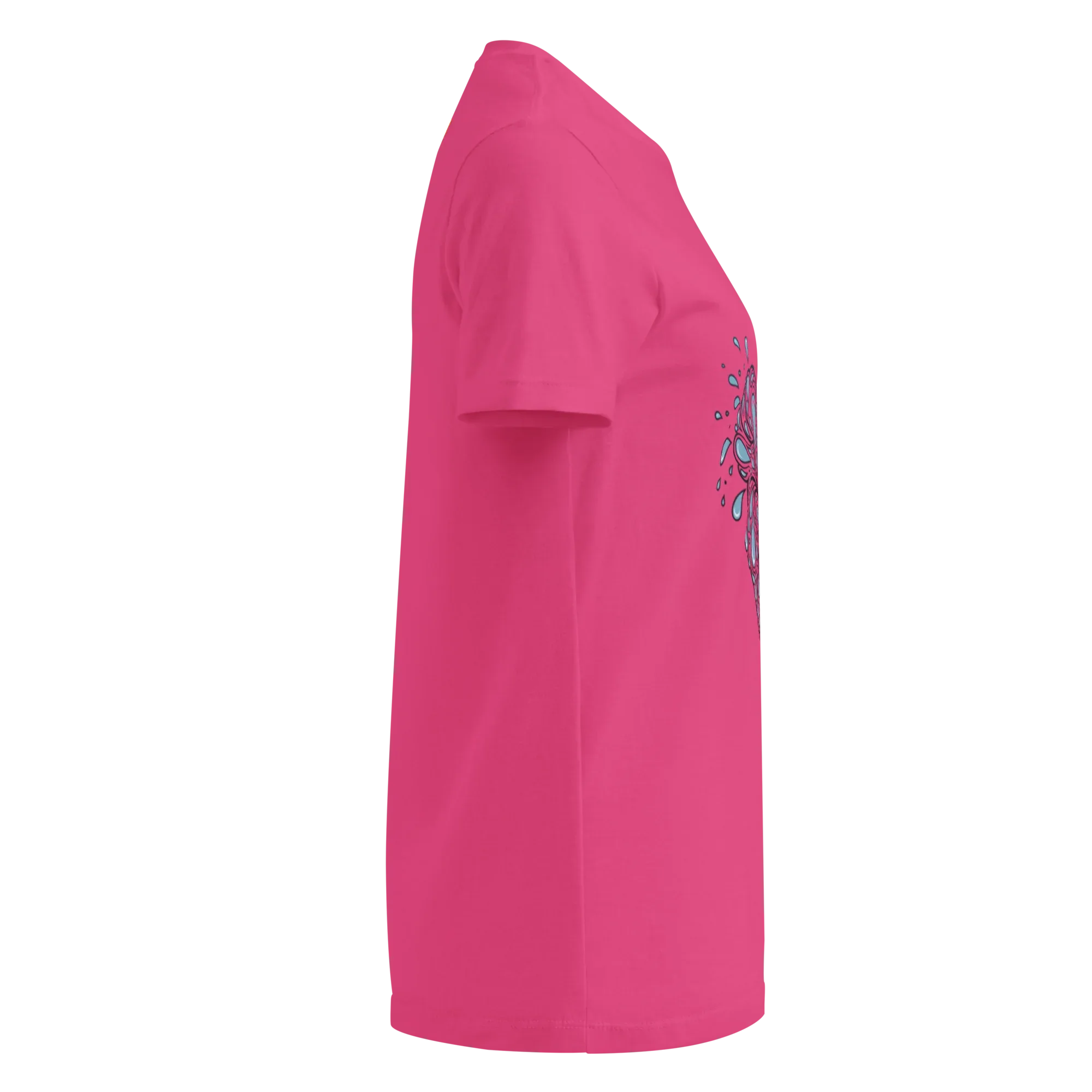 HEART OF DROPLETS women’s t-shirt - Red / S - Printoo Shop - 3670387_22182