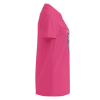 FLOWER HEART GIRL women’s t-shirt - Black / S - Printoo Shop - 3966053_22175