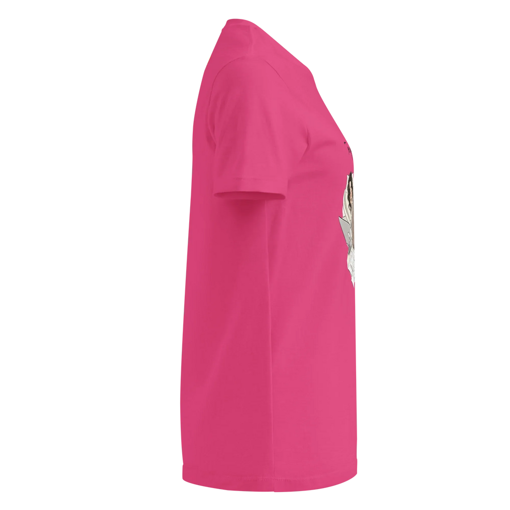 TOO COZY TO FUNCTION women's t-shirt - Heliconia / S - Printoo Shop - 4502510_22177