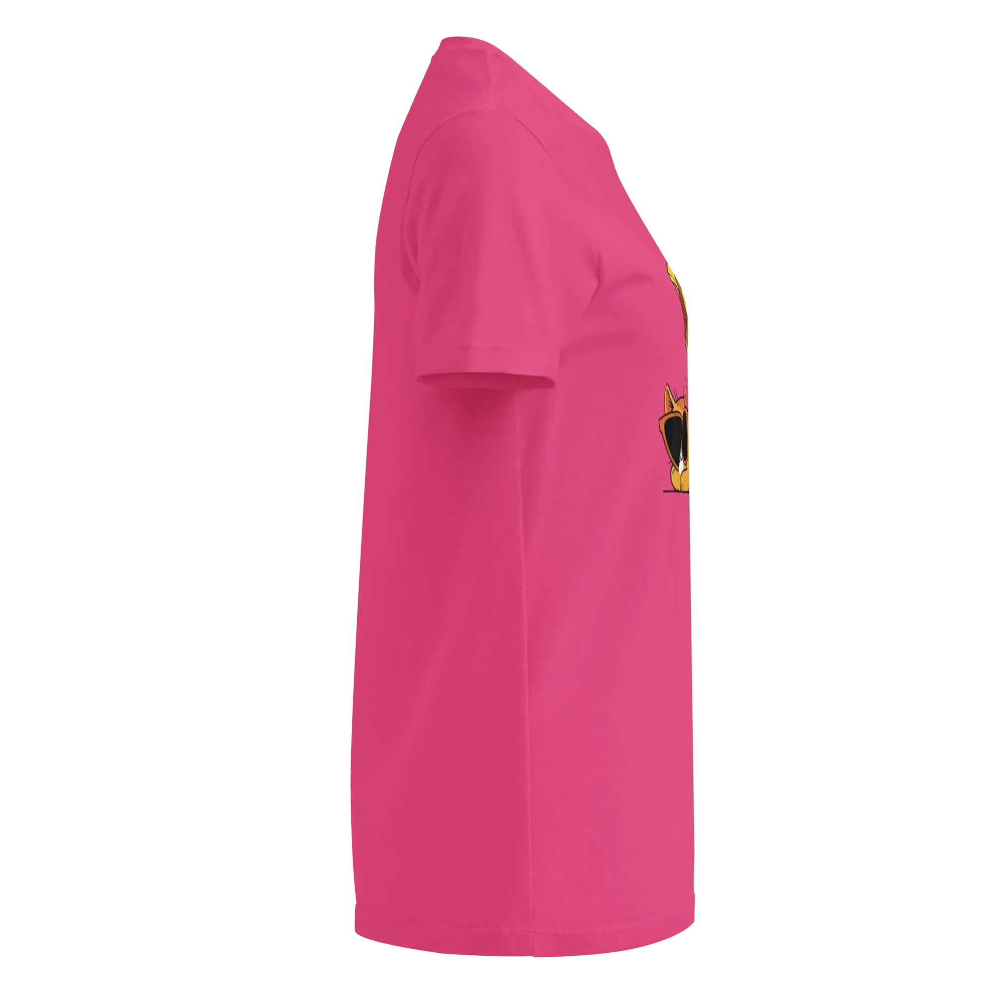 FUNNY SUMMER CAT women's t-shirt - Red / S - Printoo Shop - 9640641_22182