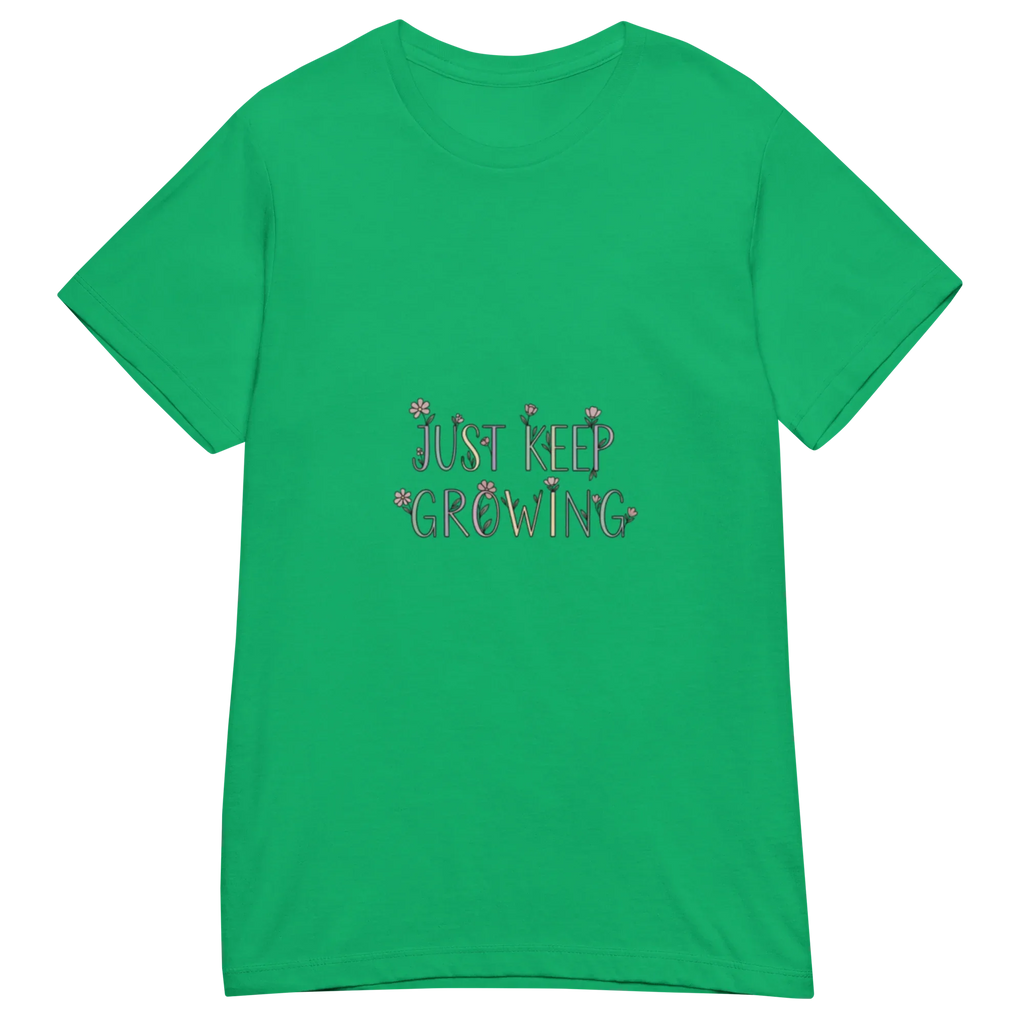 JUST KEEP GROWING women’s t-shirt - Heliconia / S - Printoo Shop - 2306373_22177