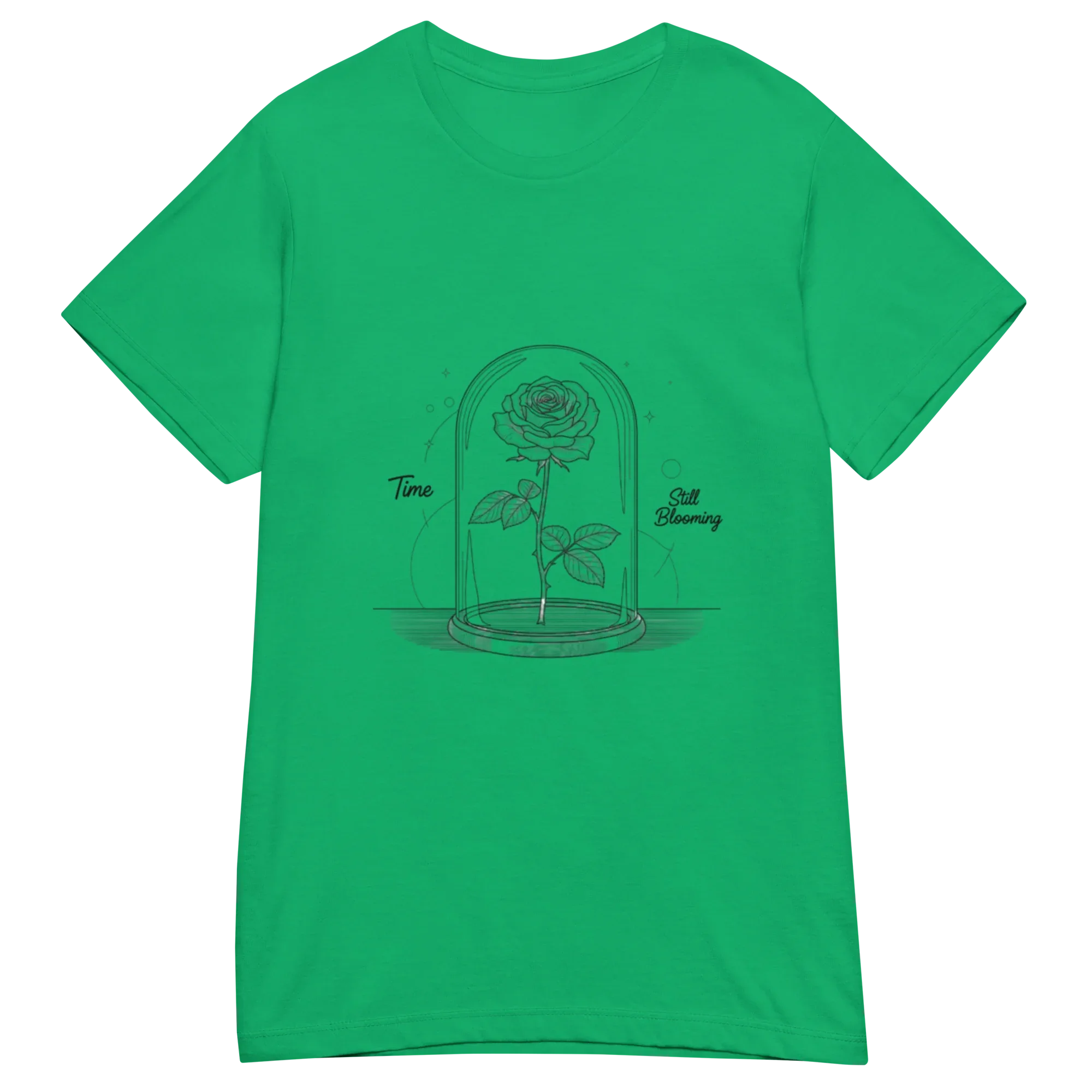 STILL FLOURISHING ROSE women’s t-shirt - - Printoo Shop -