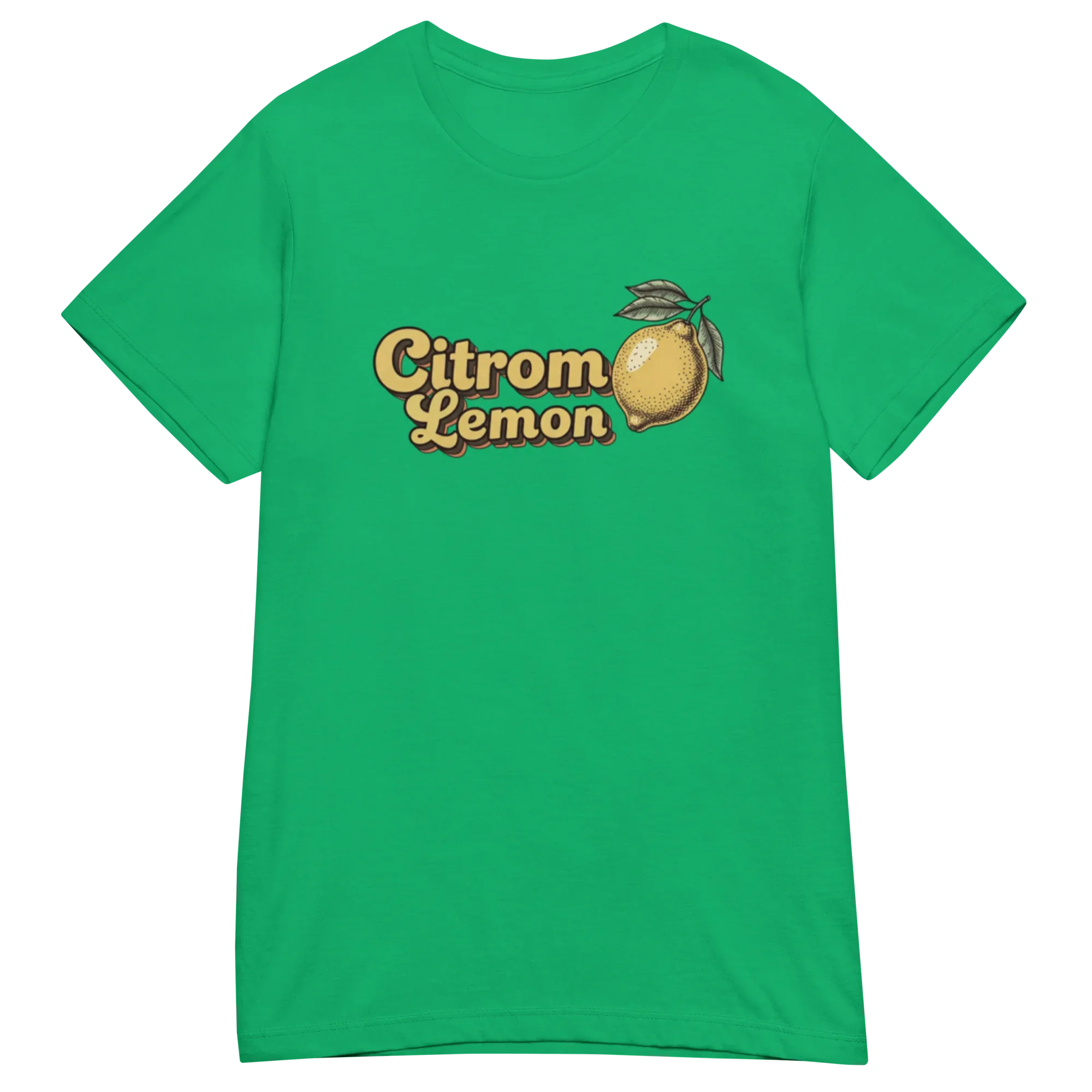 LEMON women’s t-shirt - Red / S - Printoo Shop - 8169444_22182