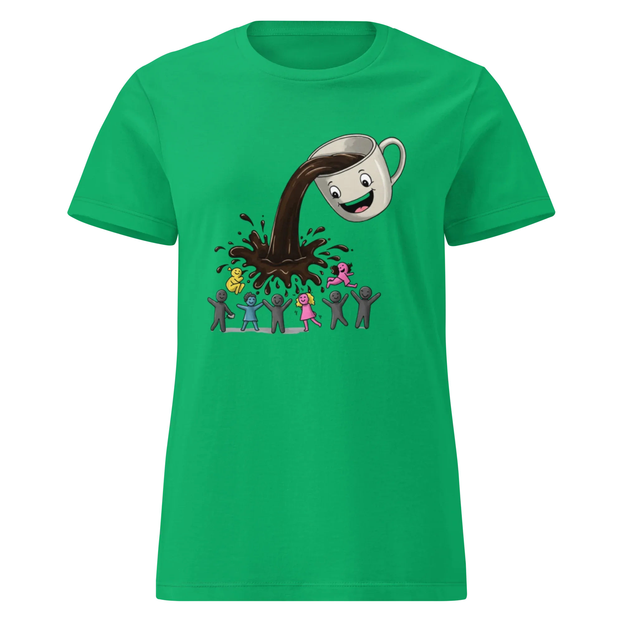 COFFEE RAIN women’s t-shirt - - Printoo Shop -